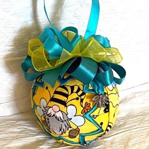 Bee Gnome Ornament